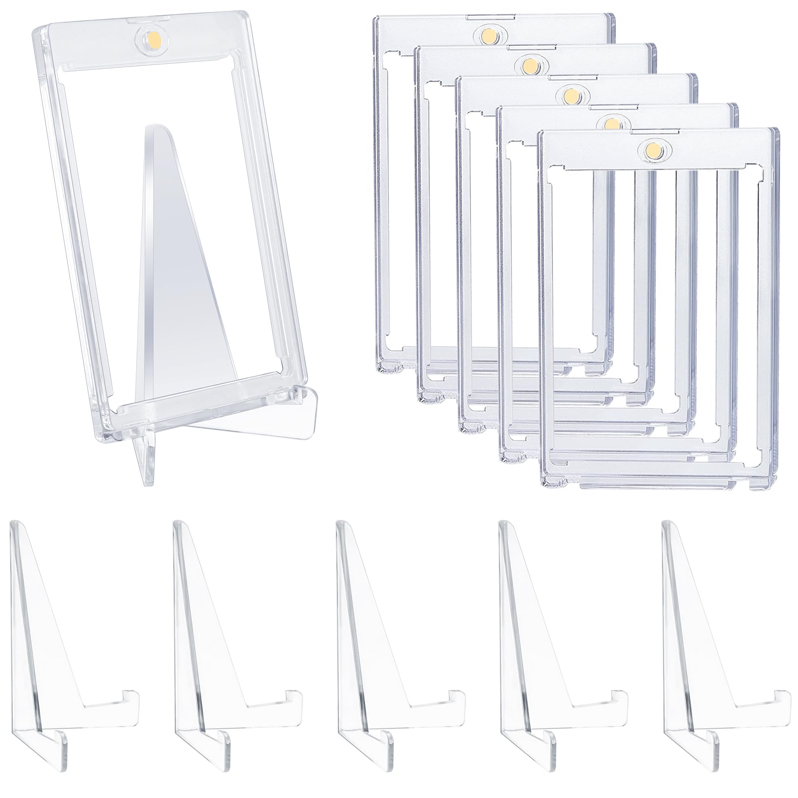 Graded Card Display - 35PT Magnetischer Kartenhalter Vitrine Set Passend