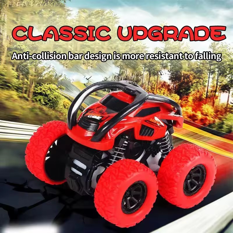 Hot Wheels Car Mainline - Hot Toys Auto Monster Truck Allrad-Stunt-Dumper