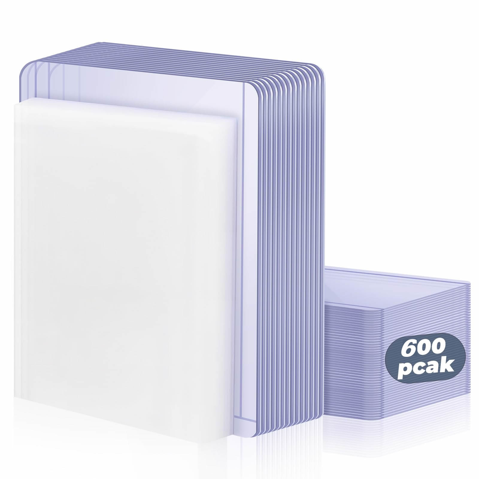 Trading Card Binder - 100–600 Stück Kartenhüllen, harter, weicher Kartenhalter,
