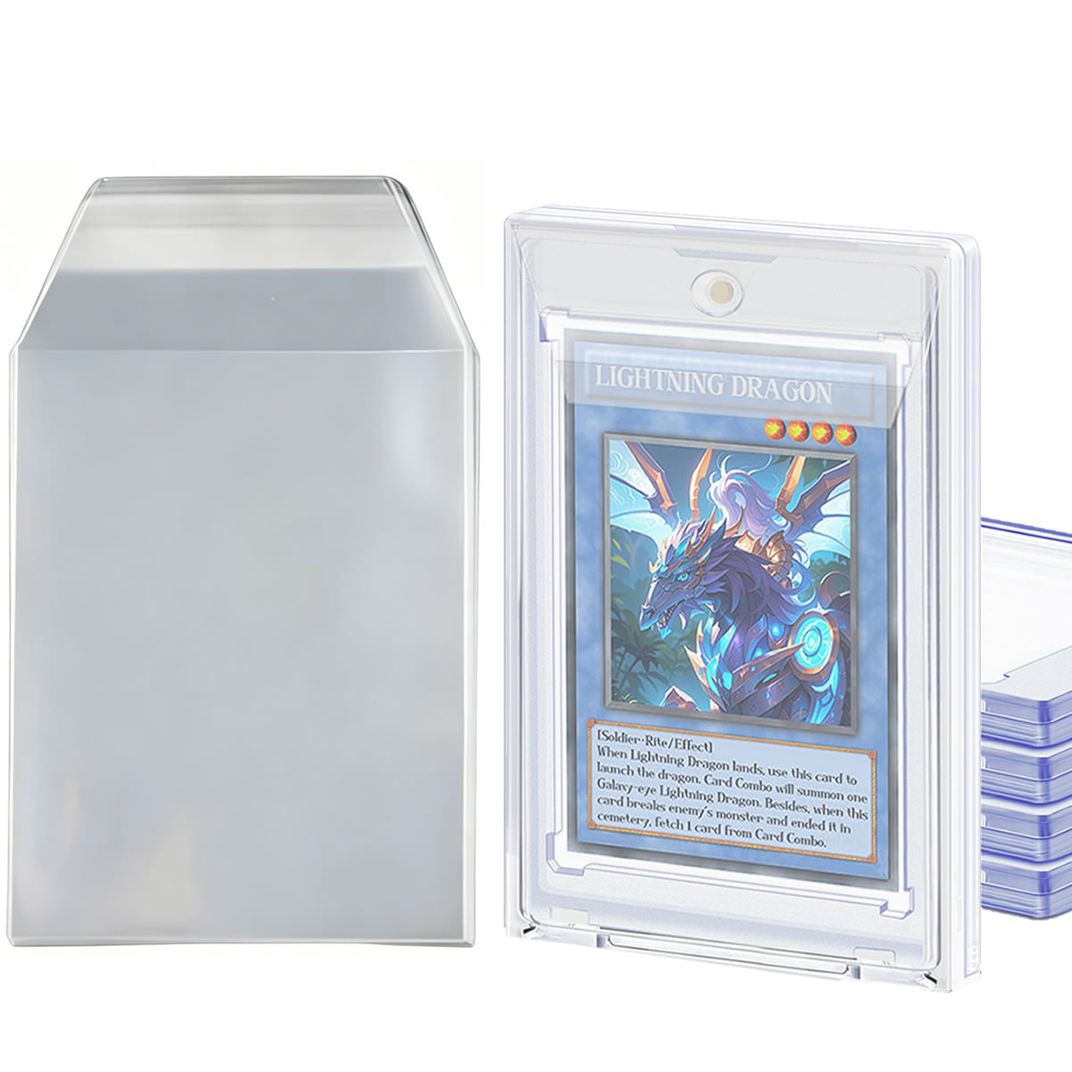 100 Stück 3,2 x 4,6 Kartenhüll – Graded Card Display Bewertung und Preis