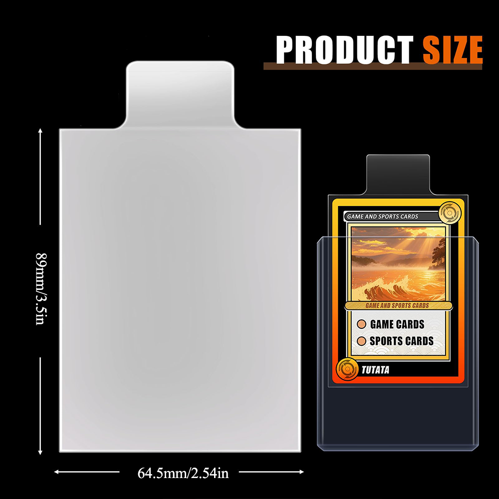 100 Stück transparente, erhöht – Graded Card Display Bewertung und Preis