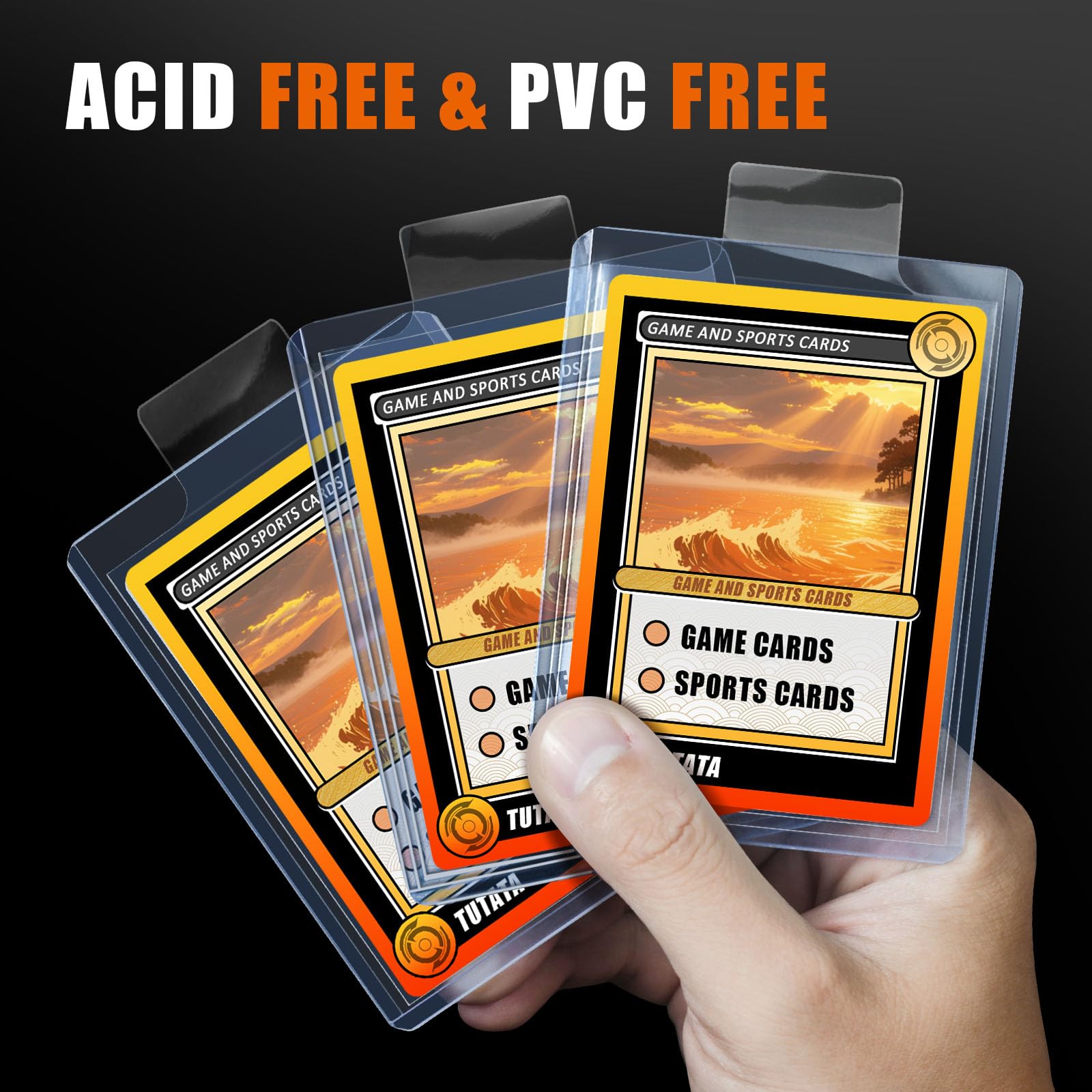 100 Stück transparente, erhöht – Graded Card Display Bewertung und Preis