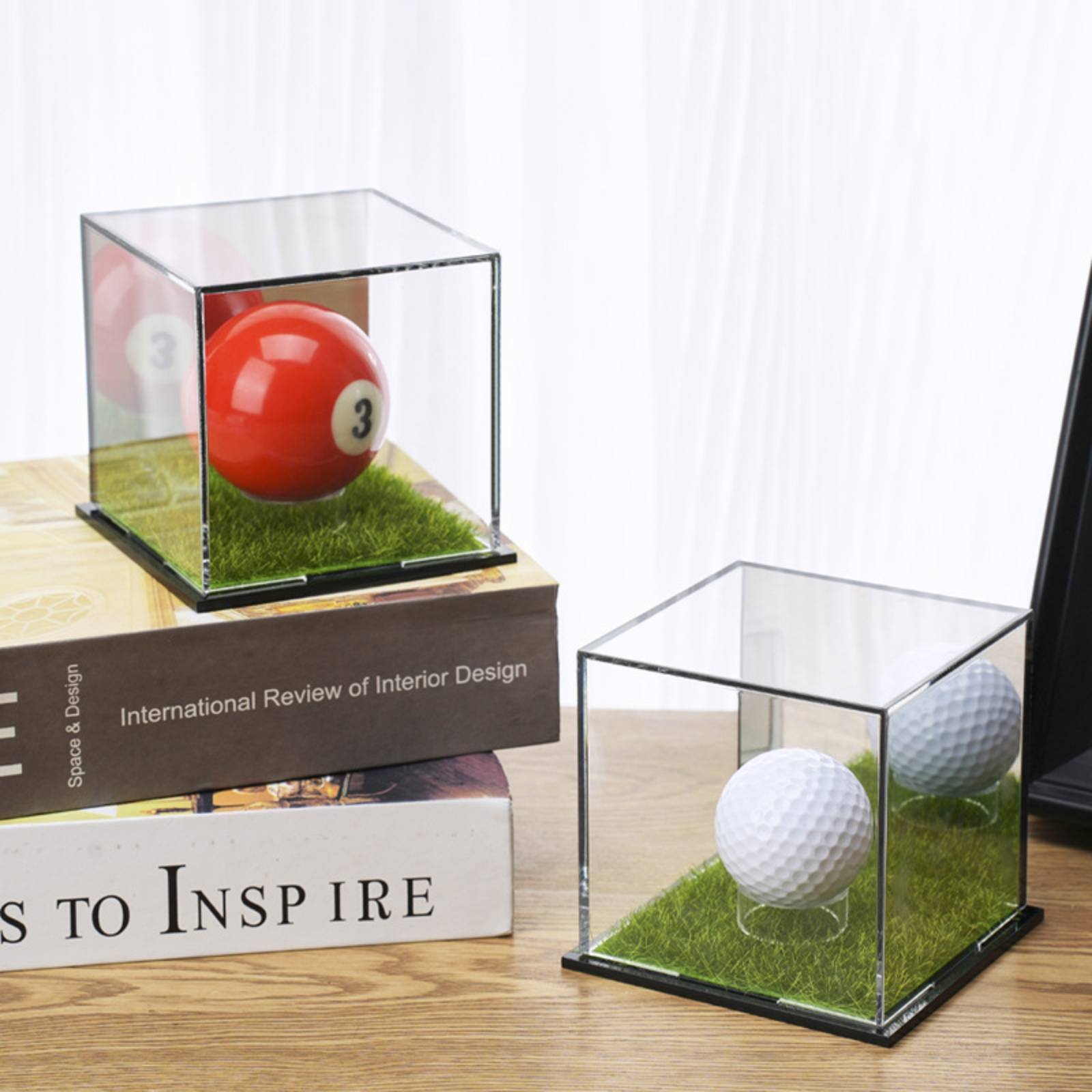 Spiegelrückwand-Vitrine, abneh – Display Case Acrylic Bewertung und Preis