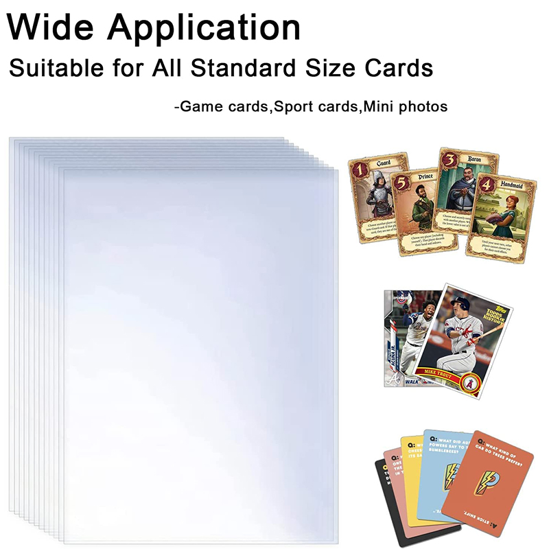 100–600 Stück Kartenhüllen, ha – Trading Card Binder Bewertung und Preis